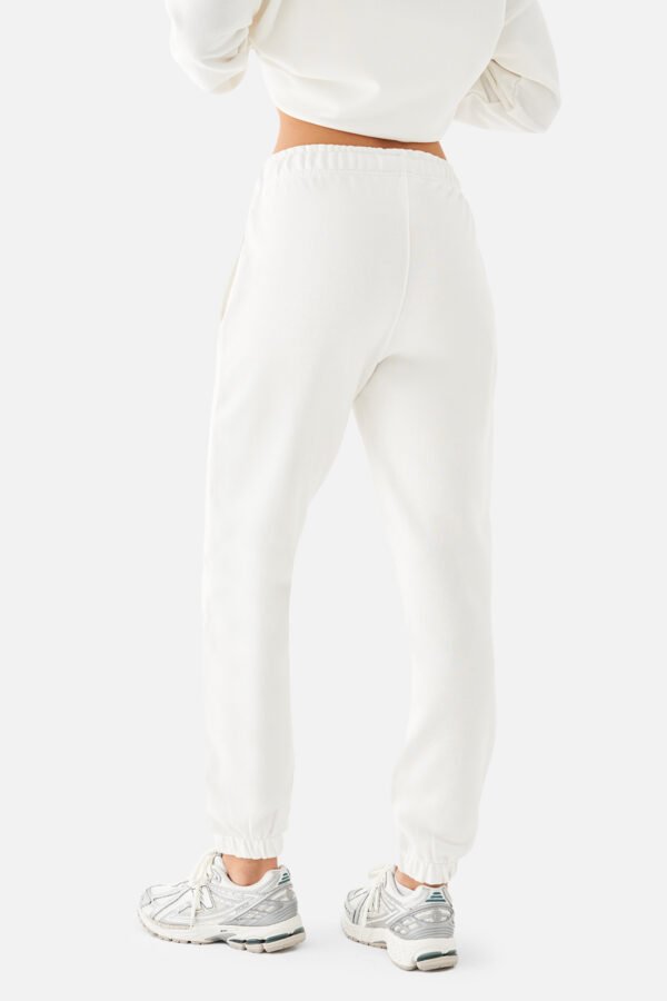 Mia Jogger Sweatpants Ecru - Image 5