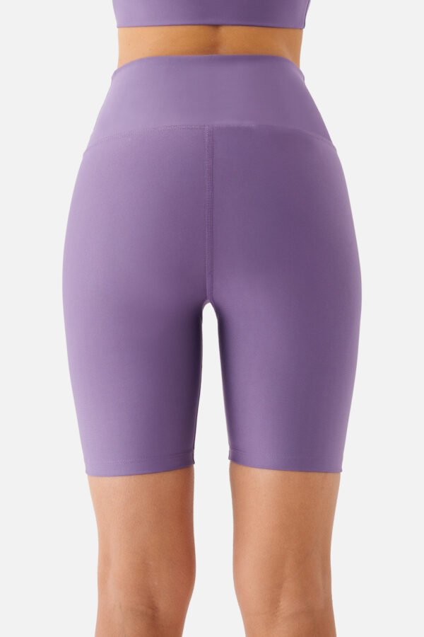 Violet Biker Sports Tights Lilac - Image 4