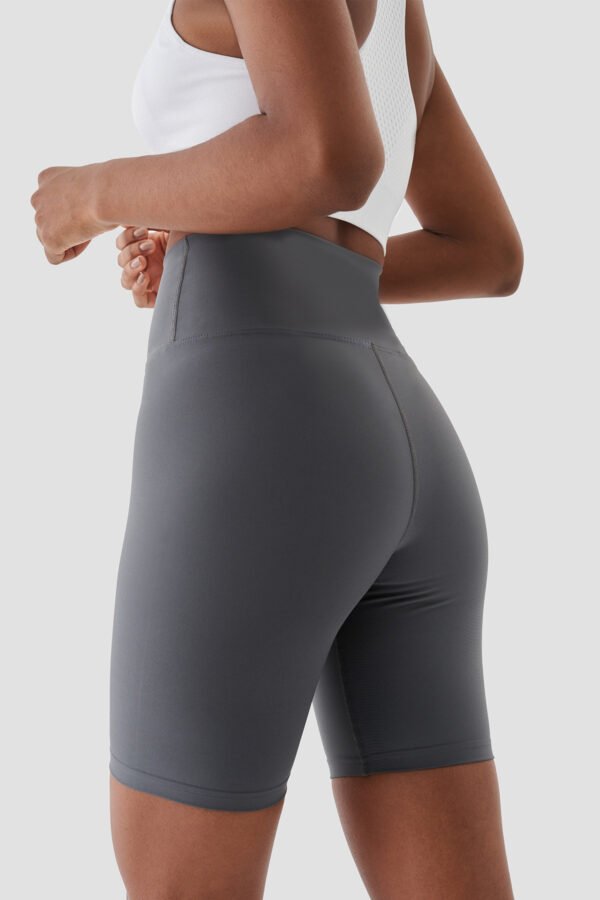 Violet Biker Sports Tights D. Grey - Image 4