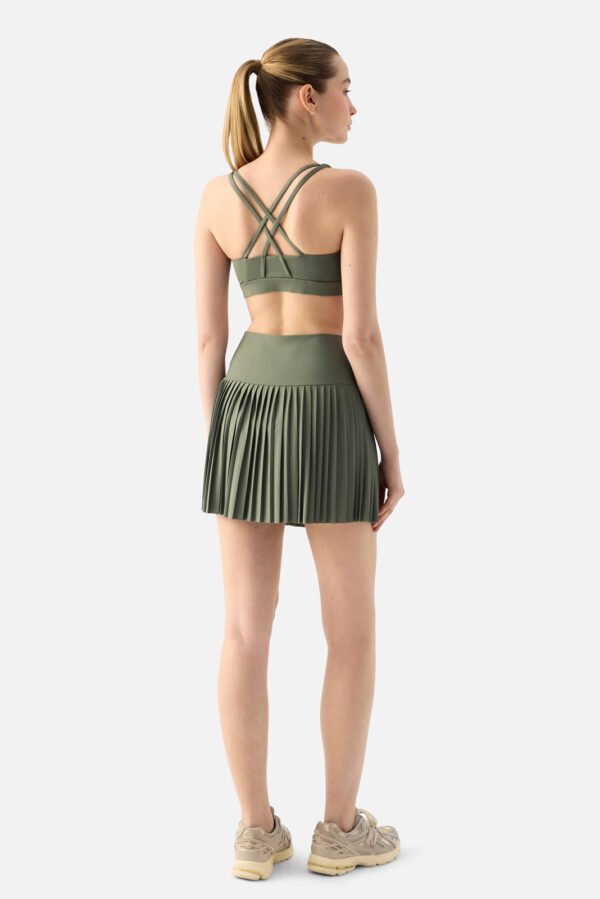 Stella Medium Support Green Fig Sports Bra - Image 6