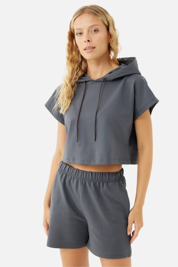 Ava Shorts D.Grey - Image 2